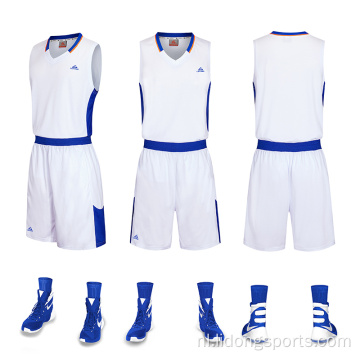 Nieuw design sublimatie basketbal jersey uniform